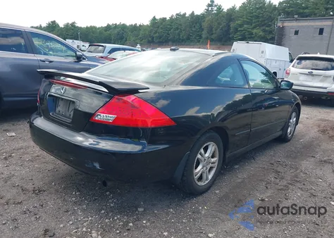 2007 Honda Accord 2.4 Ex из США, поврежденный, VIN 1HGCM72607A018497